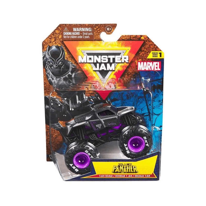 Spin Master Monster Jam 6069960 Vehiculo Marvel 1:64 X1 Surtido