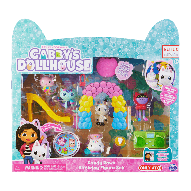 Spin Master Gabbys Dollhouse 6069141 Set Figuras Cumpleaños