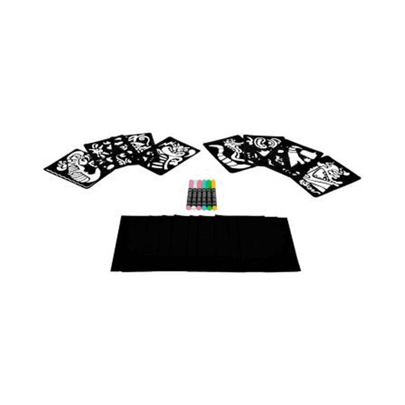 Crayola Cm048840 Set De Actividades Aerografiti Darkside 24 Piezas