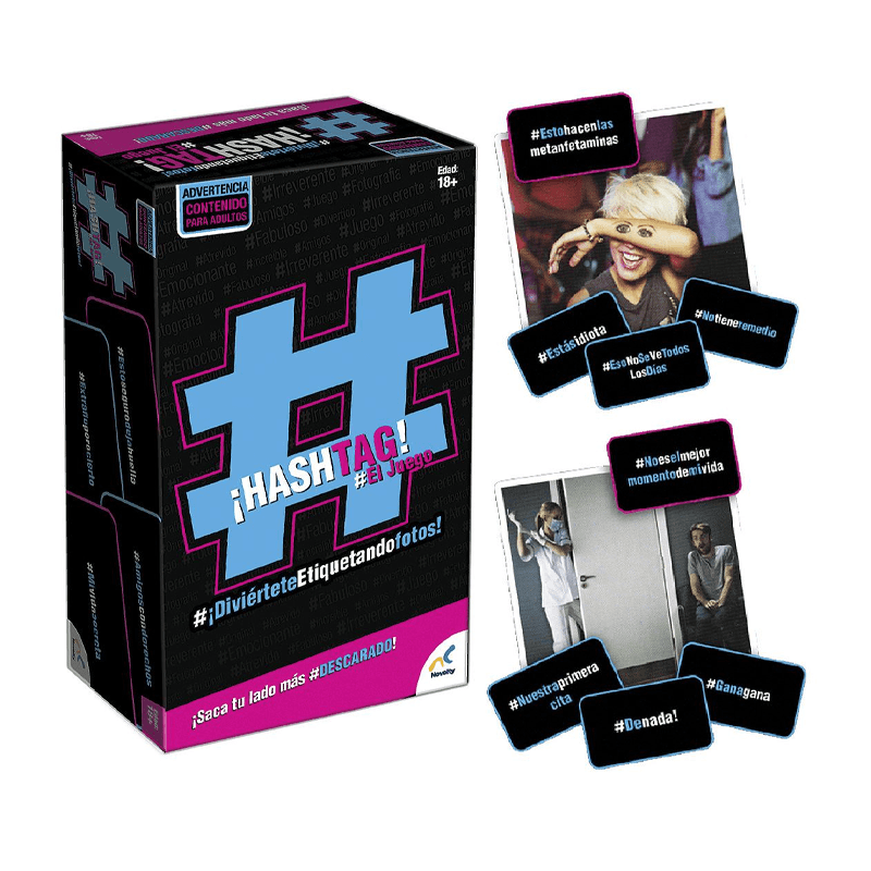 Novelty  Jca-1666 Juego De Mesa ¡Hashtag!