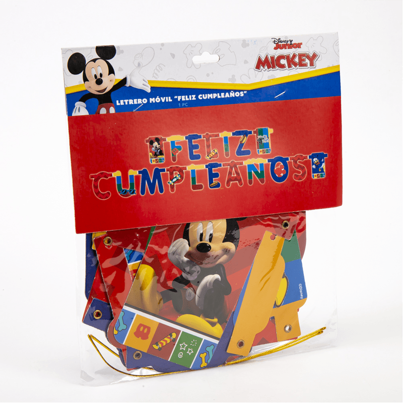 Disney  Dpg-Mk3-L004 Letrero De Cumpleaños S2