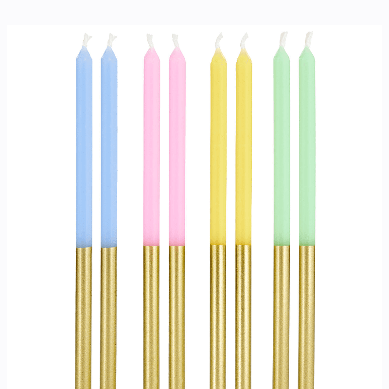 Hallmark  Hm-Vl-Gohb12 Velas Para Cumpleaños 12Pc Gold Hb