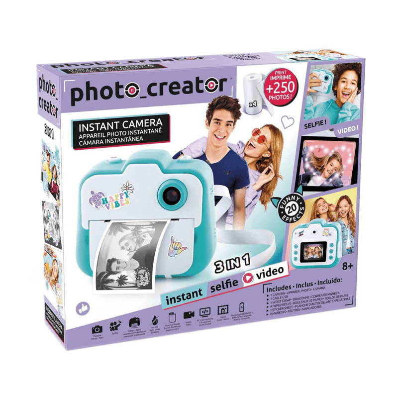 Canal Toys Diy Clk 001 Cámara Instantánea Impresión De Selfies