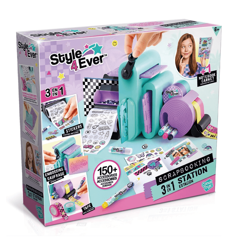 Canal Toys Diy Ofg 275 Style 4 Ever Estación Scrapbooking 3 En 1