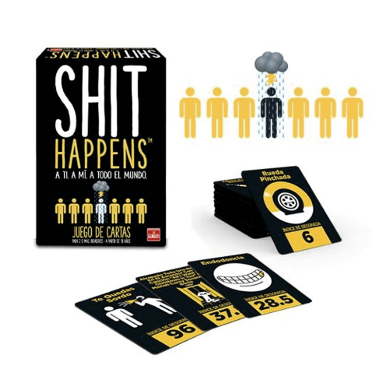 Goliath Games 376538.106 Juego De Mesa Shit Happens Español