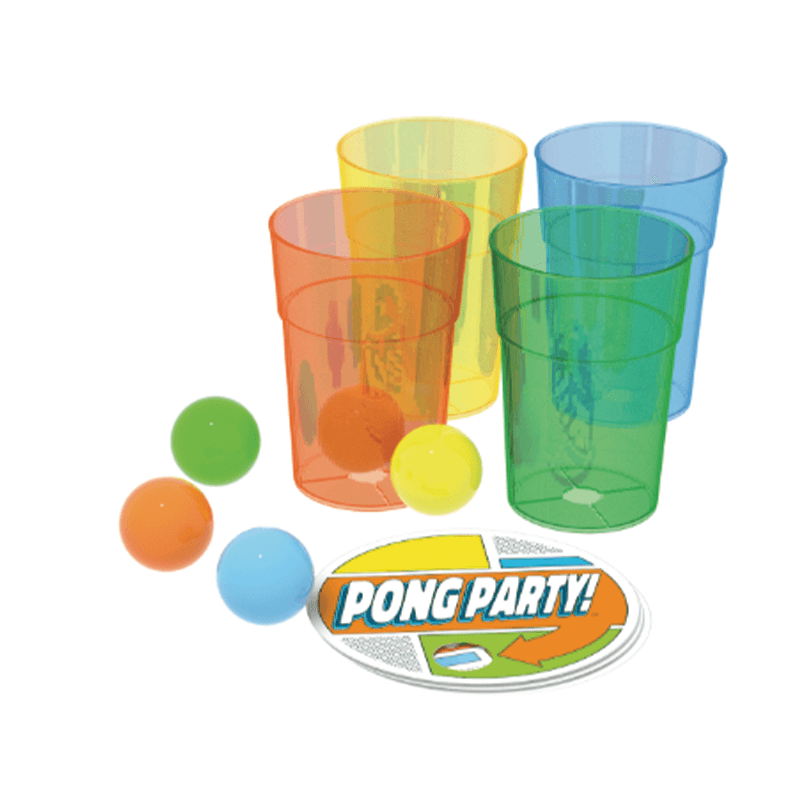 Goliath Games 929663.006 Juego De Mesa Pong Party - Pelotas De Ping Pong
