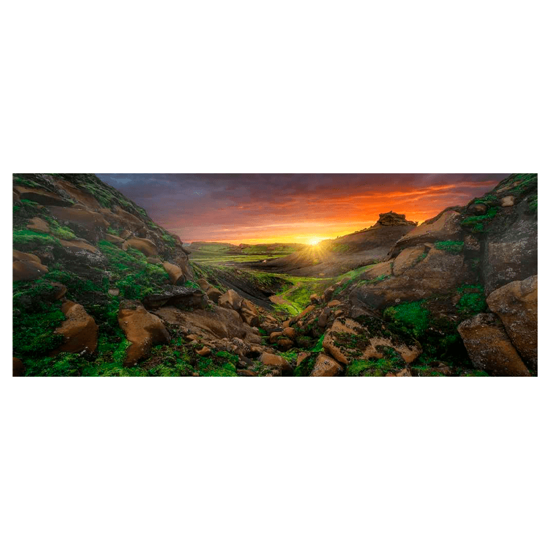 Ravensburger Rompecabezas 12000046 Sol Sobre Islandia 1000 Piezas