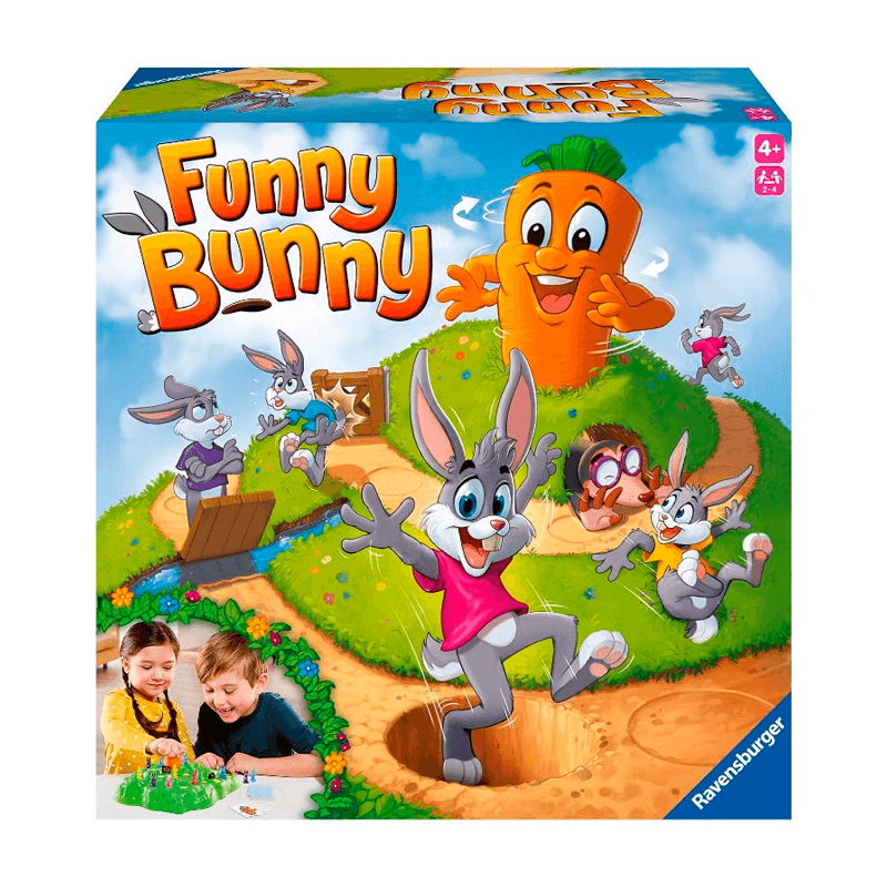 Ravensburger Games 20949 Juego De Mesa Funny Bunny