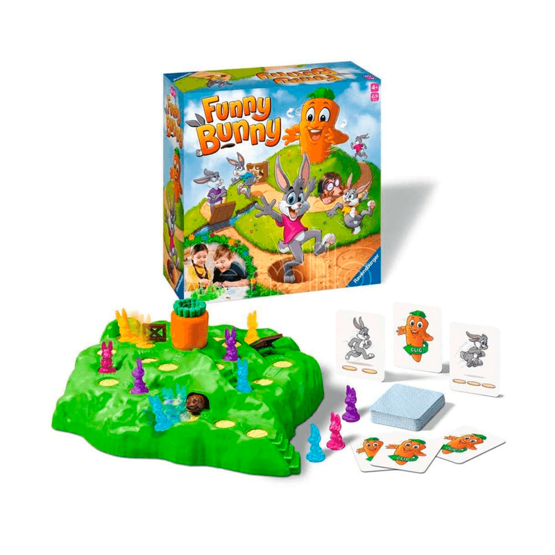 Ravensburger Games 20949 Juego De Mesa Funny Bunny