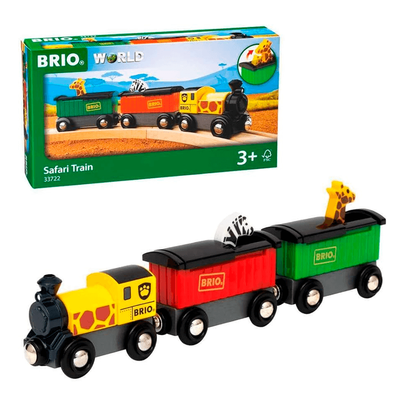 Brio 63372000 Set De Tren Safari