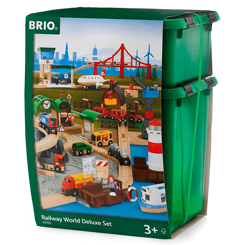 Brio 63376600 Set Deluxe Del Mundo Ferroviario