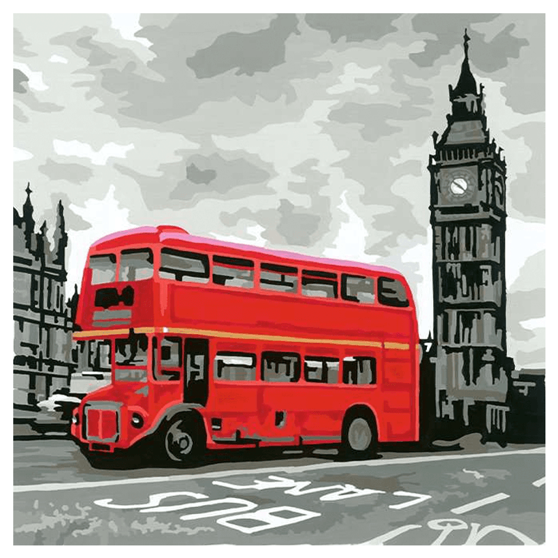 Ravensburger Creart 28997 Juego De Pintura Londres 20X20