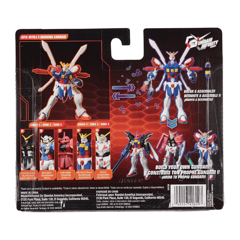Bandai Namco 40600 Gundam Infinity Serie 6 Surtid