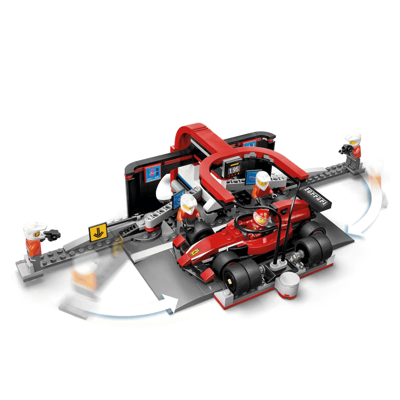 Lego City 60443 Paradas En Los Pits F1