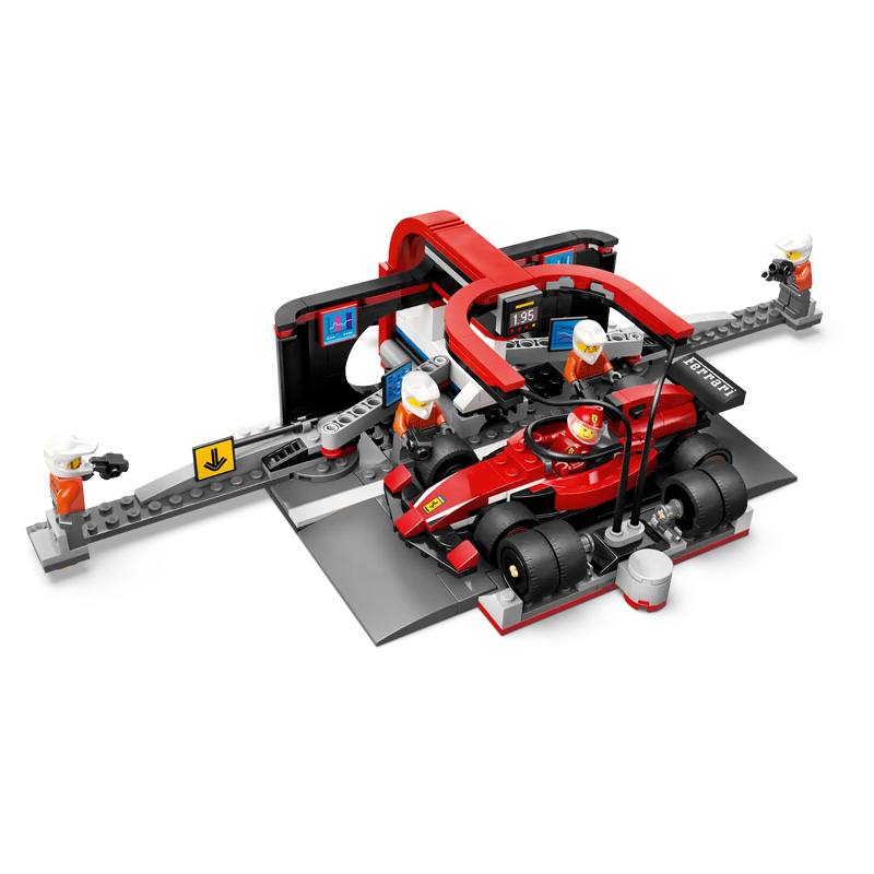 Lego City 60443 Paradas En Los Pits F1