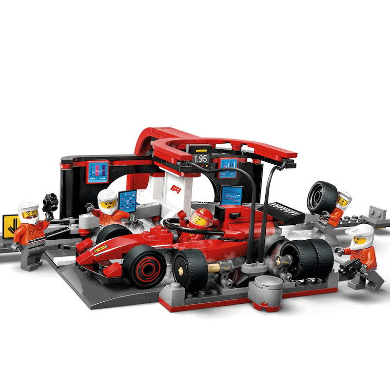 Lego City 60443 Paradas En Los Pits F1