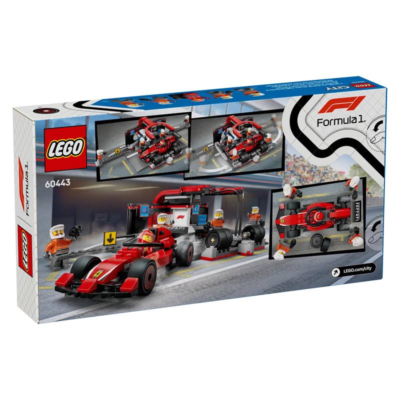 Lego City 60443 Paradas En Los Pits F1