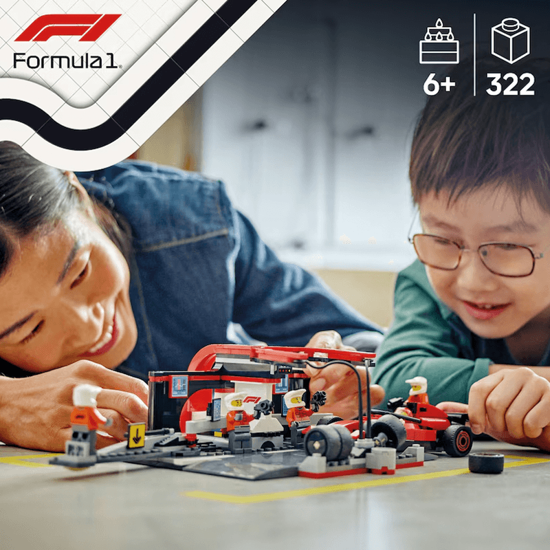 Lego City 60443 Paradas En Los Pits F1