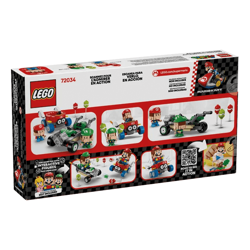 Lego Super Mario Bros 72034  Bebe Mario Contra Bebe Luigi