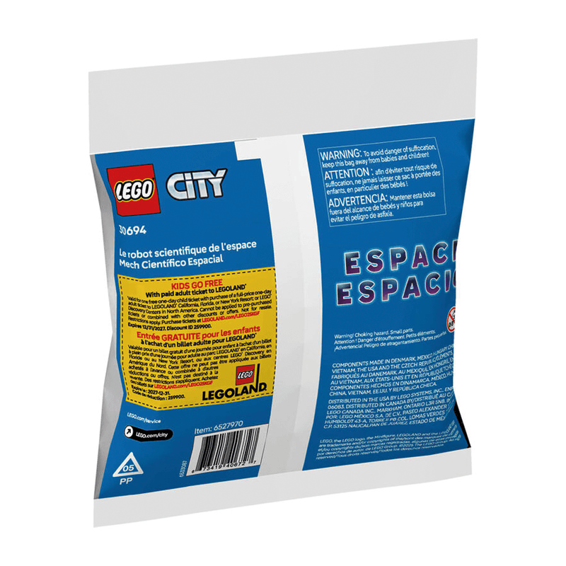 Lego City 30694 Mecánica De La Ciencia Espacial
