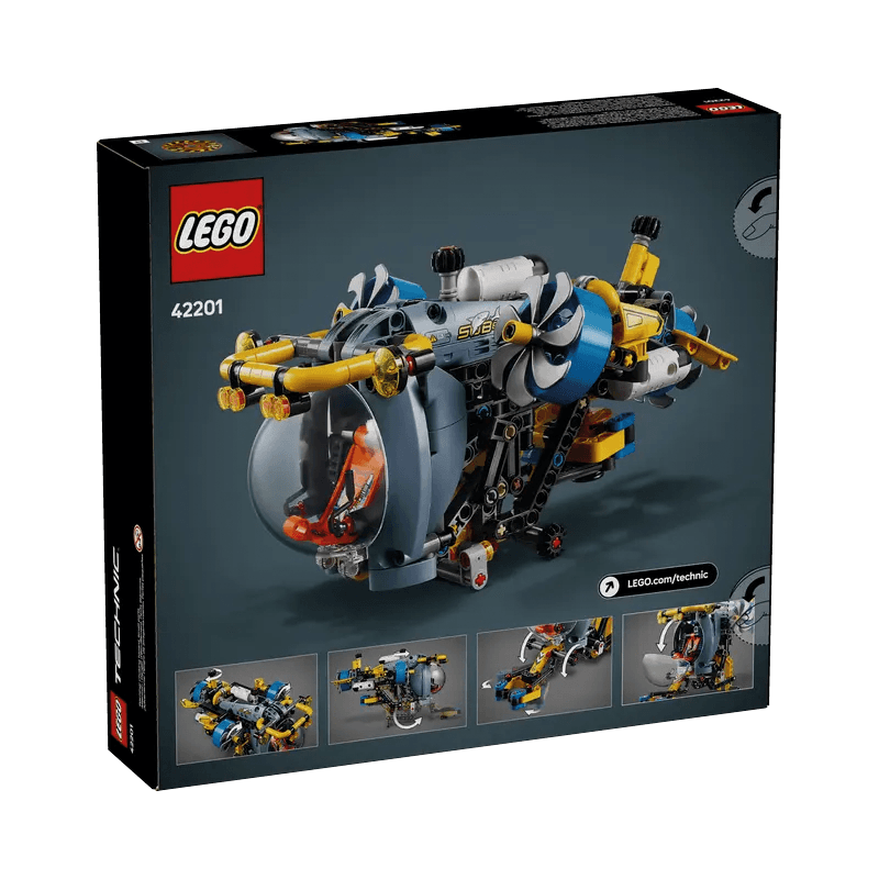 Lego Technic 42201 Submarino De Investigación