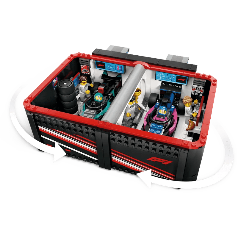 Lego City 60444 Garaje De F10 Y Vehiculo Mercedes-Amg Y Alpine