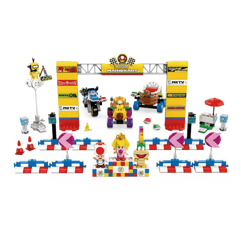 Lego Super Mario Bros 72036 Set De Baby Peach Y Grand Prix