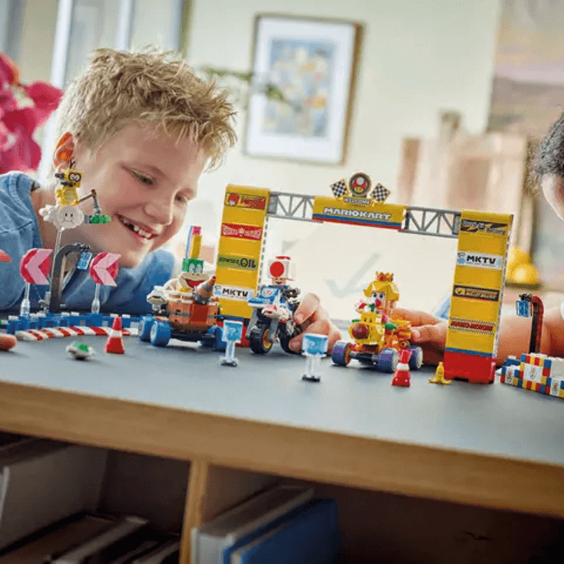 Lego Super Mario Bros 72036 Set De Baby Peach Y Grand Prix