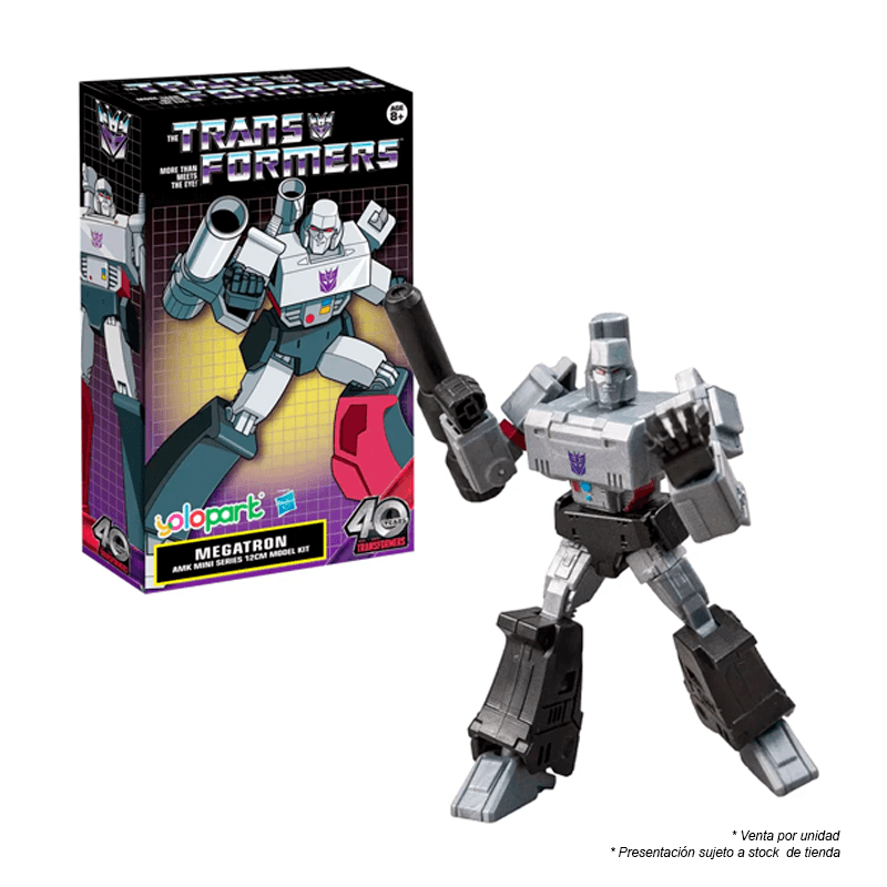 Hasbro Transformers Ypamkg1Mg Amk Mini Series Model Kit Generation One Megatron