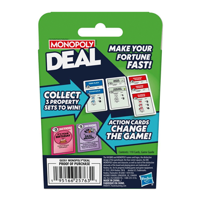 Hasbro Gaming G0351 Monopoly Deal