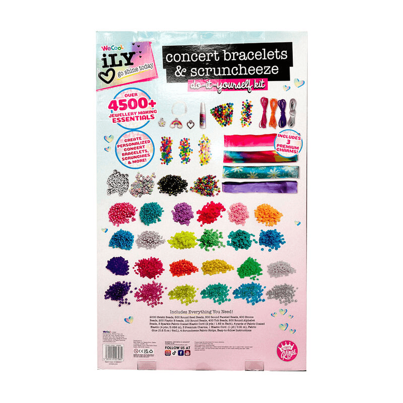 Wecool Toys Ily Diy Wc113205Ily Kit Deluxe De Brazalete De Concierto Y Scruncheez