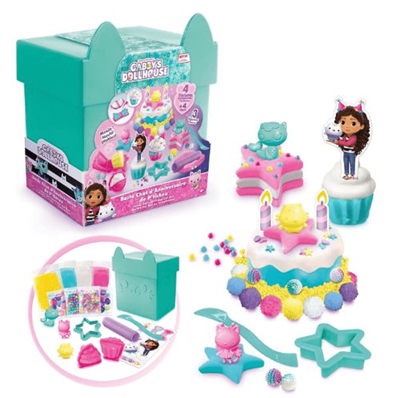 Spin Master Gabbys Dollhouse Gab 015 Caja De Cumpleaños De Gato
