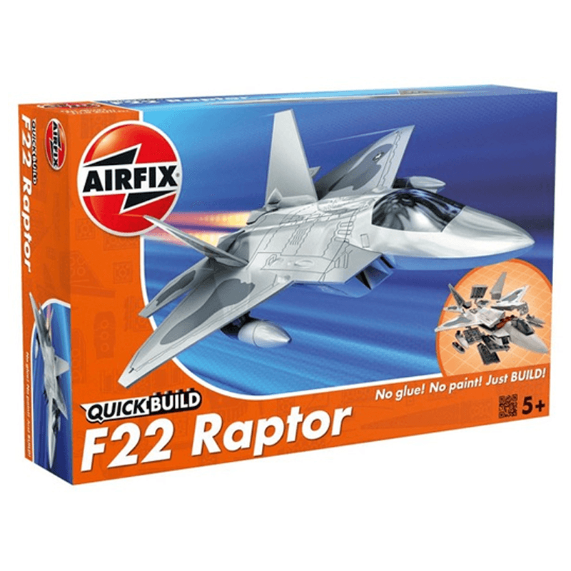 Airfix Quickbuild J6005 Avión De Combate F22 Raptor