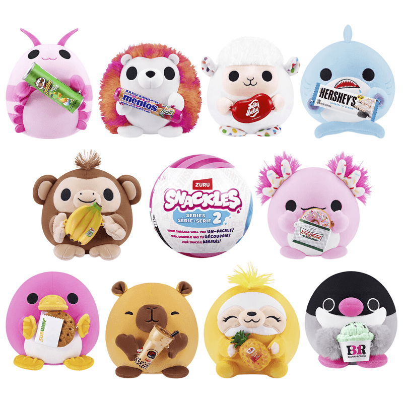 Zuru Snackles 77572Gq5 Mini Set Peluche S2