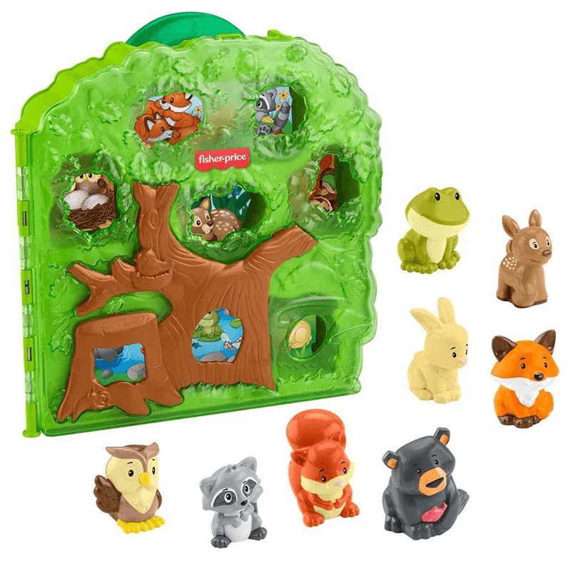 Mattel Fisher Price Hwb29 Little People Estuche De Animalitos