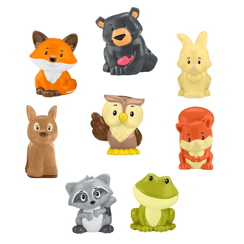 Mattel Fisher Price Hwb29 Little People Estuche De Animalitos
