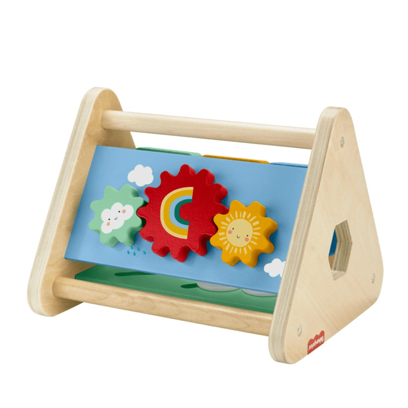 Mattel Fisher Price Hyg48 Triángulo De Actividades De Madera