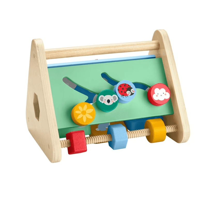 Mattel Fisher Price Hyg48 Triángulo De Actividades De Madera