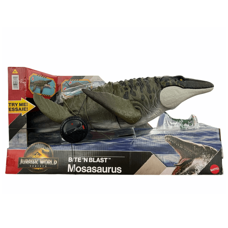 Mattel Jurassic World Rebirth Jch00 Dinosaurio Mosasaurus