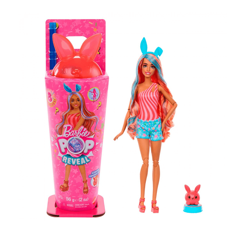 Mattel Barbie Jcn85 Muñeca Pop Reveal Animalitos Surtido