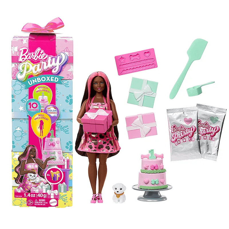 Mattel Barbie Jfg68 Muñeca Party De Mascotas Surtido