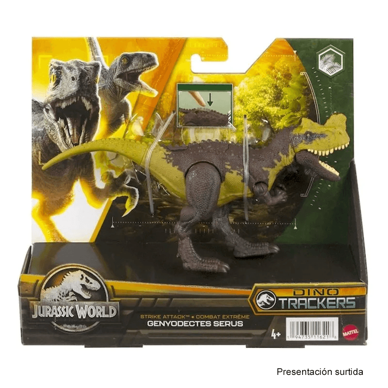 Mattel Jurassic World Rebirth Jgb77 Dinosaurio Mordida De Ataque Surtidos