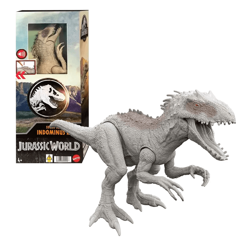 Mattel Jurassic World Rebirth Jgm12 Dinosaurio Figura 12 Plg S1 Con Sonido Surtido