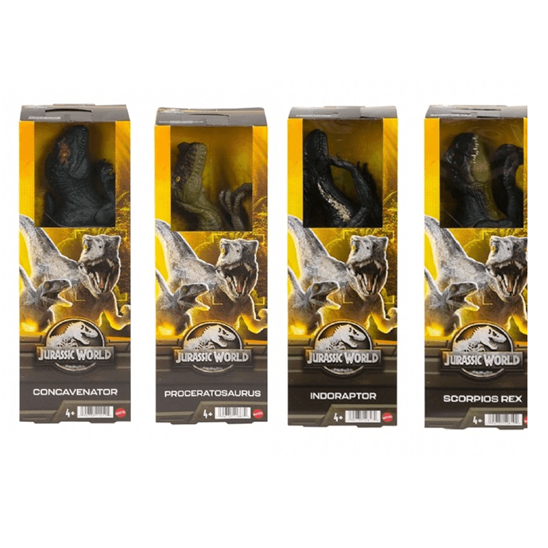 Mattel Jurassic World Gwt54 Dinosaurio Basico 12 Plg Surtido