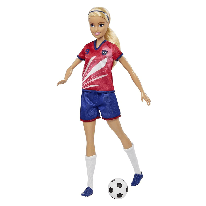 Mattel Barbie Hcn17 Muñeca Jugadora De Futbol