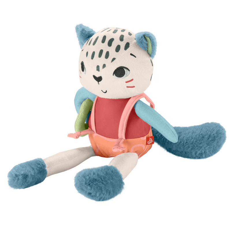 Mattel Fisher Price Hkd64 Peluche De Leopardo De Nieve