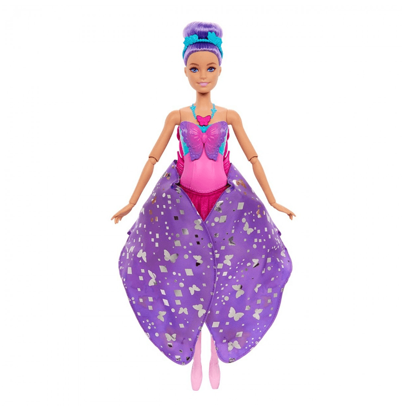 Mattel Barbie Hxj10 Muñeca Bailarina Transformación Mágica