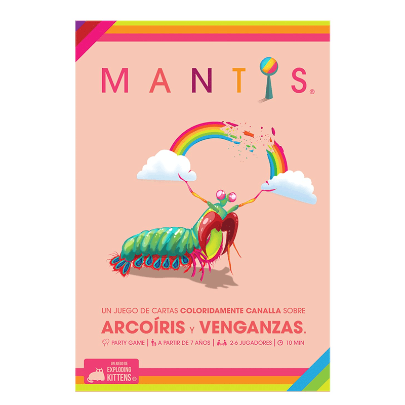 Exploding Kittens Llc  Ekigngman01Es Juego De Mesa Exploding Kittens: Mantis