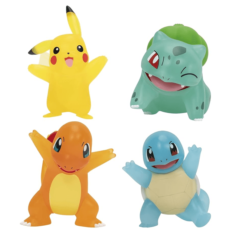 Jazwares Pokémon Pkw2889 Figura Translúcida 3 Plg Surtido