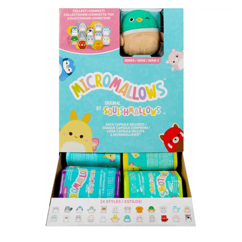 Jazwares Squishmallows Sqmm0040 Peluche Sorpresa De 2.5 Plg Surtido